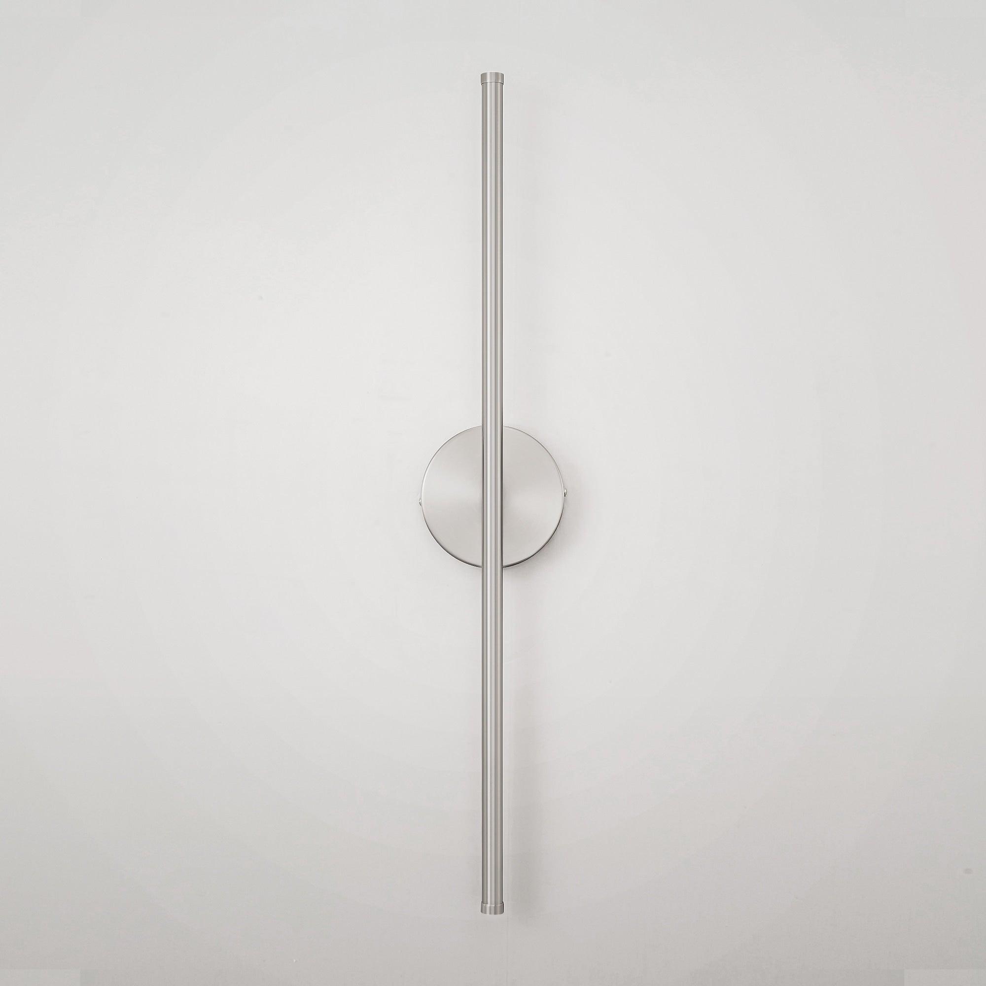 Applique murale linéaire moderne à 1 ampoule, noire, dorée et nickel, à LED, à intensité variable, pour salle de bain