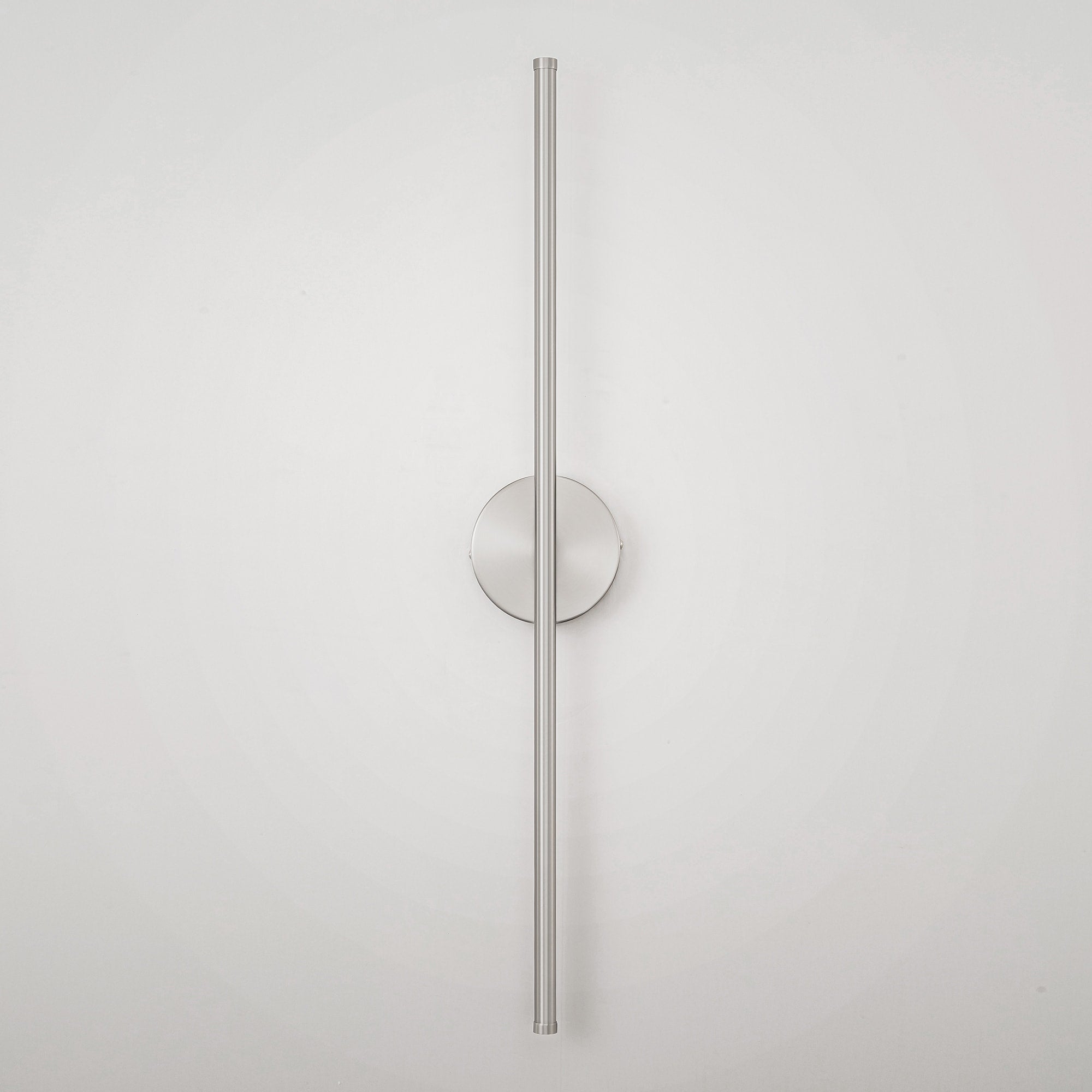 Applique murale linéaire moderne à 1 ampoule, noire, dorée et nickel, à LED, à intensité variable, pour salle de bain