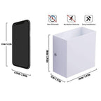 1 applique murale LED cube haut/bas