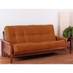 Matelas futon en sergé de 10 pouces d'épaisseur (simple, double ou grand lit)
