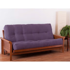 Matelas futon en sergé de 10 pouces d'épaisseur (simple, double ou grand lit)