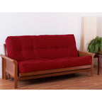 Matelas futon en sergé de 10 pouces d'épaisseur (simple, double ou grand lit)
