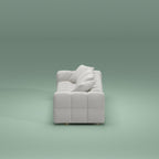 Canapé-lit en velours Teddy 100,8 po, causeuse/canapé/canapé moderne avec accoudoirs