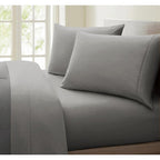 Ensemble de draps à poches profondes en coton riche 1000 fils