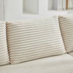 Canapé sectionnel Cloud 106, double chaise longue, canapé modulaire moderne à assise profonde pour salon, aucun assemblage requis