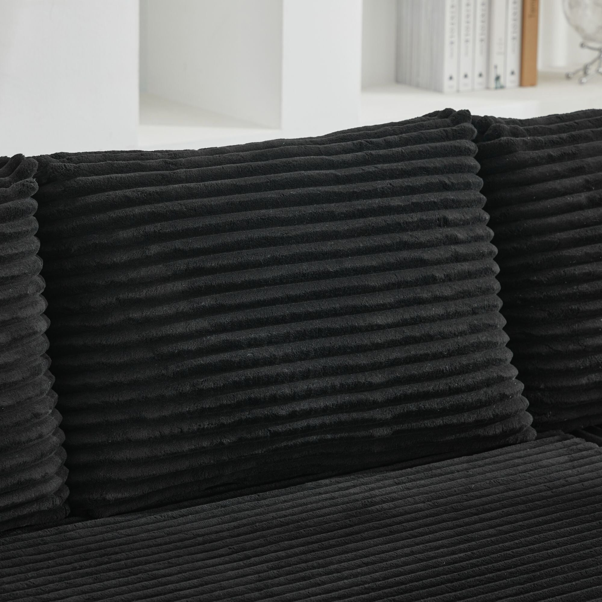 Canapé sectionnel Cloud 106, double chaise longue, canapé modulaire moderne à assise profonde pour salon, aucun assemblage requis