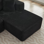 Canapé sectionnel Cloud 106, double chaise longue, canapé modulaire moderne à assise profonde pour salon, aucun assemblage requis