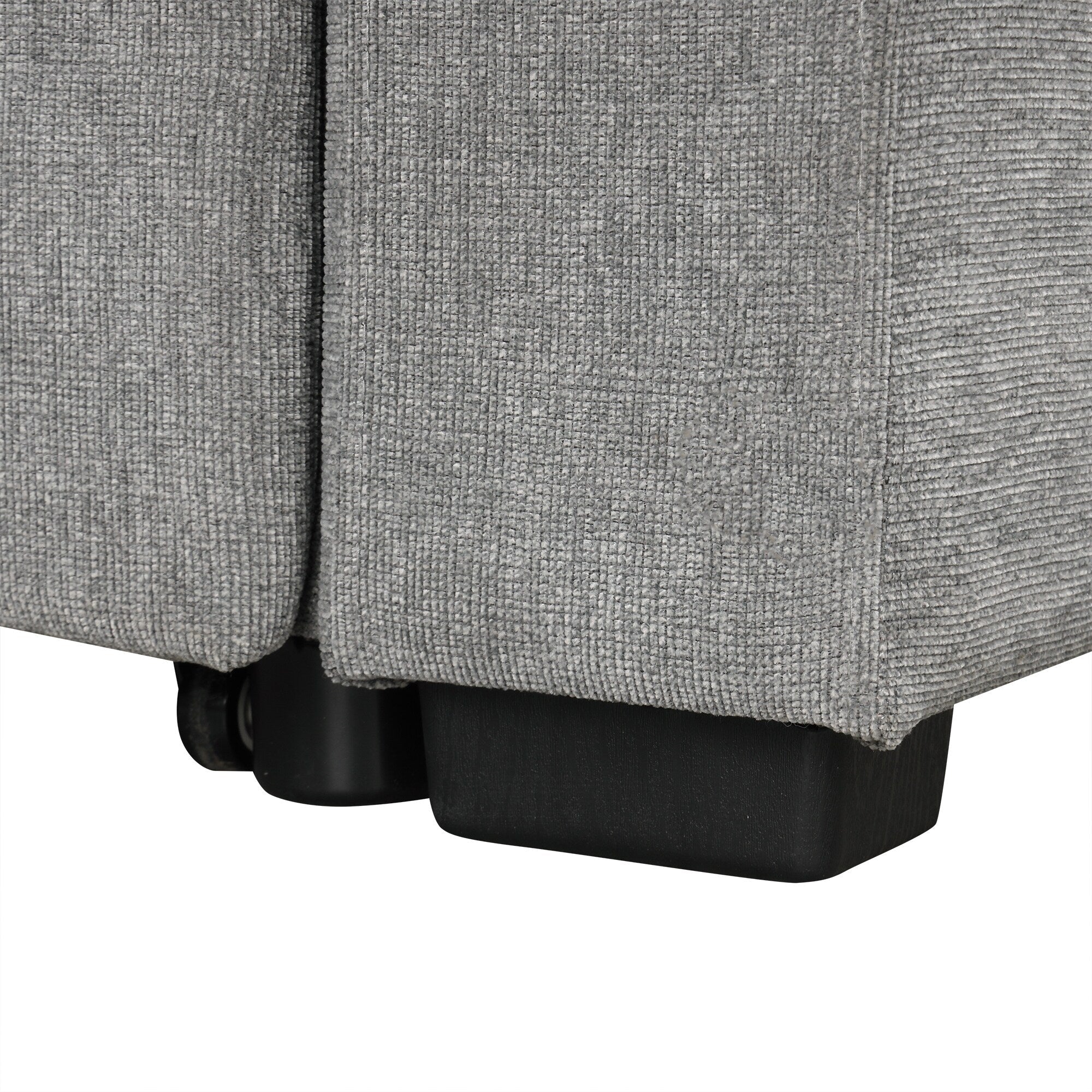 Canapé sectionnel modulaire en U de 108 pouces avec canapé-lit gigogne, ports USB et deux porte-gobelets pour le salon