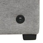 Canapé sectionnel modulaire en U de 108 pouces avec canapé-lit gigogne, ports USB et deux porte-gobelets pour le salon