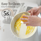 Ensemble de 11 casseroles et poêles antiadhésives, poignée amovible, batterie de cuisine pour camping-car, compatible four, blanc crème
