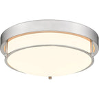Plafonnier moderne à 2 lumières et 12 pouces