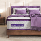 Matelas moyen en mousse à mémoire de forme de 12 pouces avec plateau-coussin