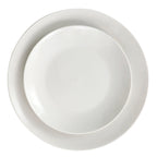 Service de table 16 pièces en porcelaine avec deux bols