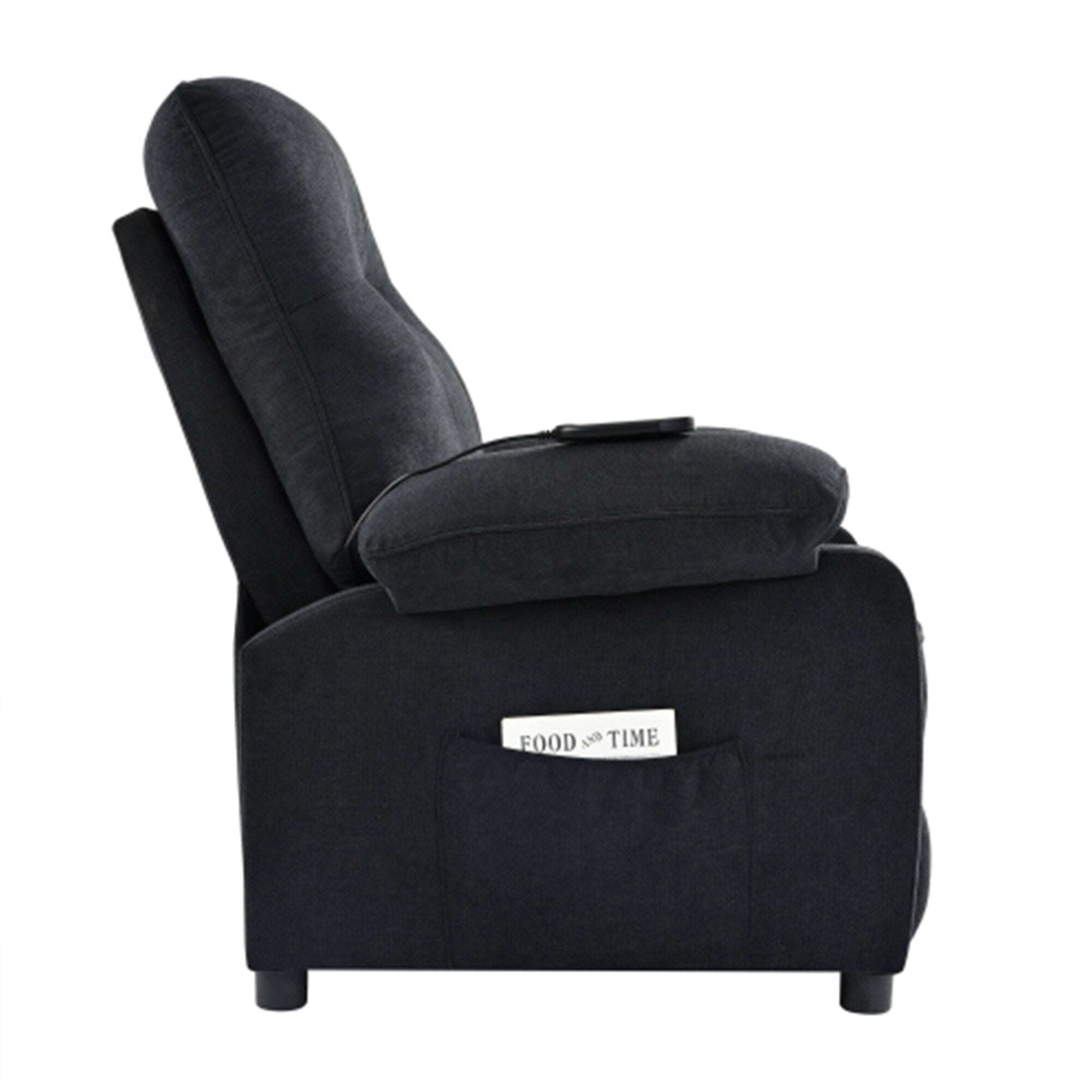 Fauteuil inclinable électrique à 160° pour personnes âgées, avec massage à 8 points, chauffage et tissu chenille doux