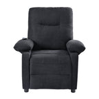 Fauteuil inclinable électrique à 160° pour personnes âgées, avec massage à 8 points, chauffage et tissu chenille doux