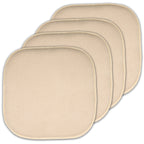 Coussins de siège carrés antidérapants en mousse à mémoire de forme de 16 po (2 ou 4) - 16 x 16
