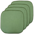 Coussins de siège carrés antidérapants en mousse à mémoire de forme de 16 po (2 ou 4) - 16 x 16