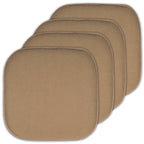 Coussins de siège carrés antidérapants en mousse à mémoire de forme de 16 po (2 ou 4) - 16 x 16