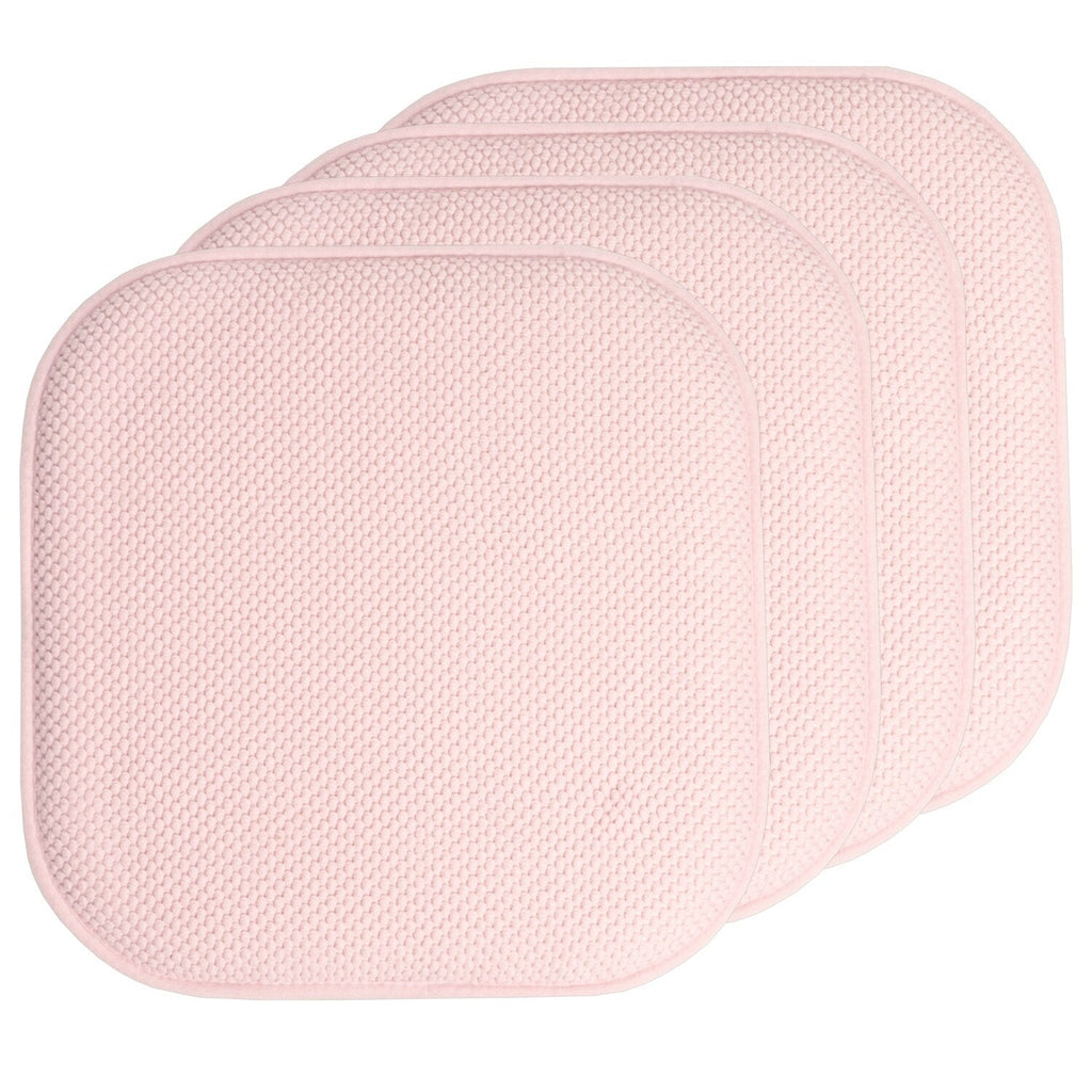 Coussins de siège carrés antidérapants en mousse à mémoire de forme de 16 po (2 ou 4) - 16 x 16