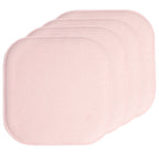 Coussins de siège carrés antidérapants en mousse à mémoire de forme de 16 po (2 ou 4) - 16 x 16