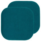 Coussins de siège carrés antidérapants en mousse à mémoire de forme de 16 po (2 ou 4) - 16 x 16