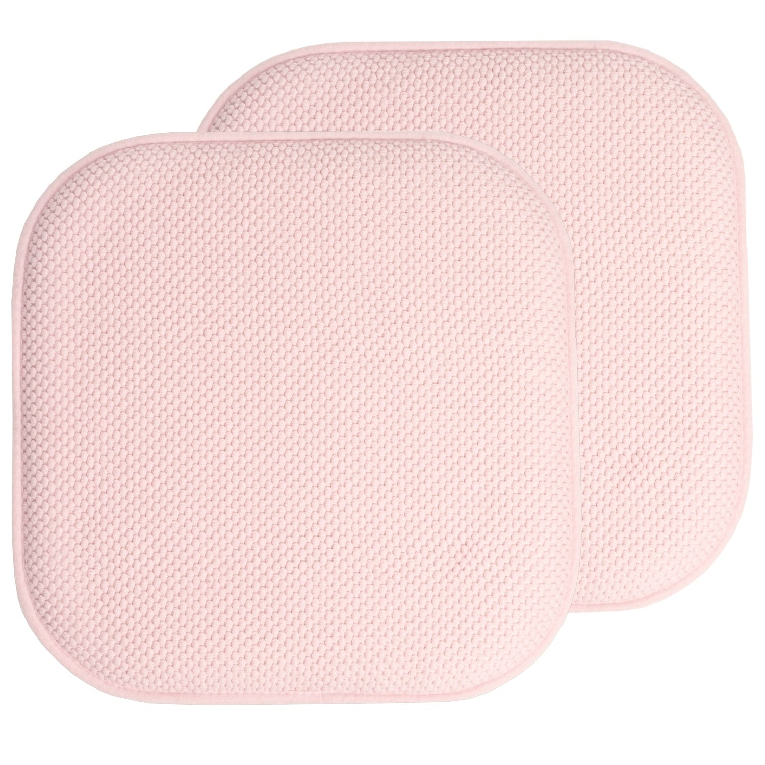 Coussins de siège carrés antidérapants en mousse à mémoire de forme de 16 po (2 ou 4) - 16 x 16