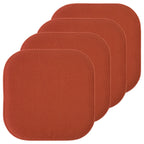 Coussins de siège carrés antidérapants en mousse à mémoire de forme de 16 po (2 ou 4) - 16 x 16