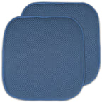 Coussins de siège carrés antidérapants en mousse à mémoire de forme de 16 po (2 ou 4) - 16 x 16