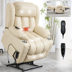 Fauteuil inclinable électrique à 180°, double moteur, porte-gobelets en acier inoxydable