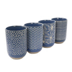 Tasse en grès de 19 onces, motifs assortis