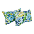 Coussins d'extérieur 19 x 11 pouces (lot de 2, motifs variés) - 19 x 11