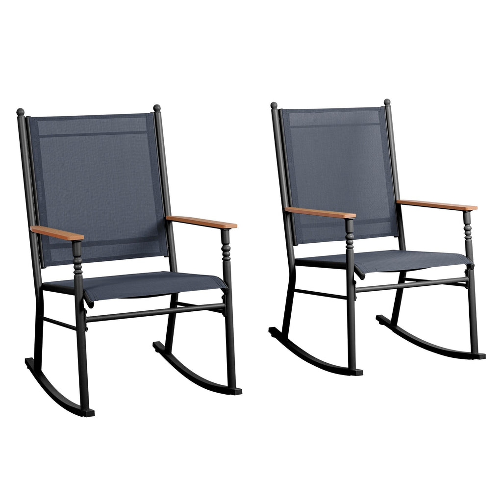 Chaises à bascule d'extérieur pour 2 personnes