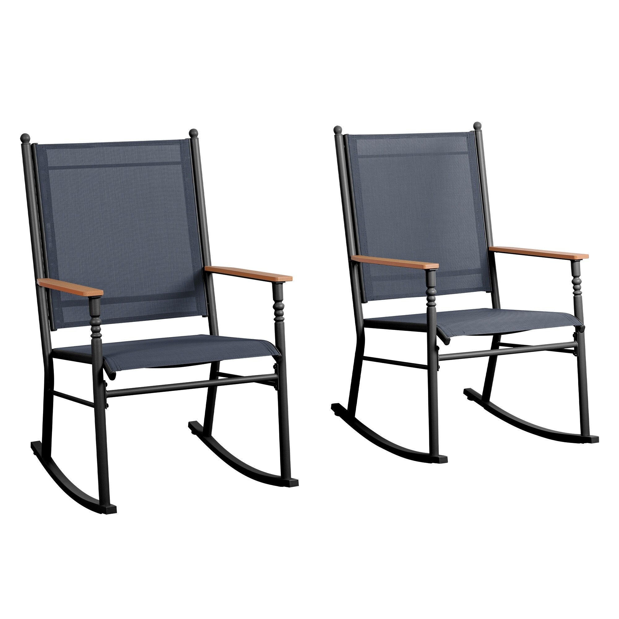 Chaises à bascule d'extérieur pour 2 personnes