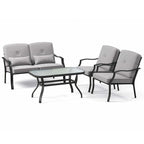 Ensemble de meubles de patio 2/4 pièces, ensemble de table et canapé de conversation d'extérieur