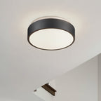 Plafonnier encastré à 2 lumières avec abat-jour en verre dépoli – 12 po de largeur x 12 po de hauteur x 3,5 po de hauteur