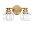 Luminaires de salle de bain vintage à 2 lumières
