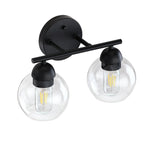 Luminaires de salle de bain vintage à 2 lumières