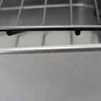 Plat à rôtir 2 pièces avec grille en charbon de bois