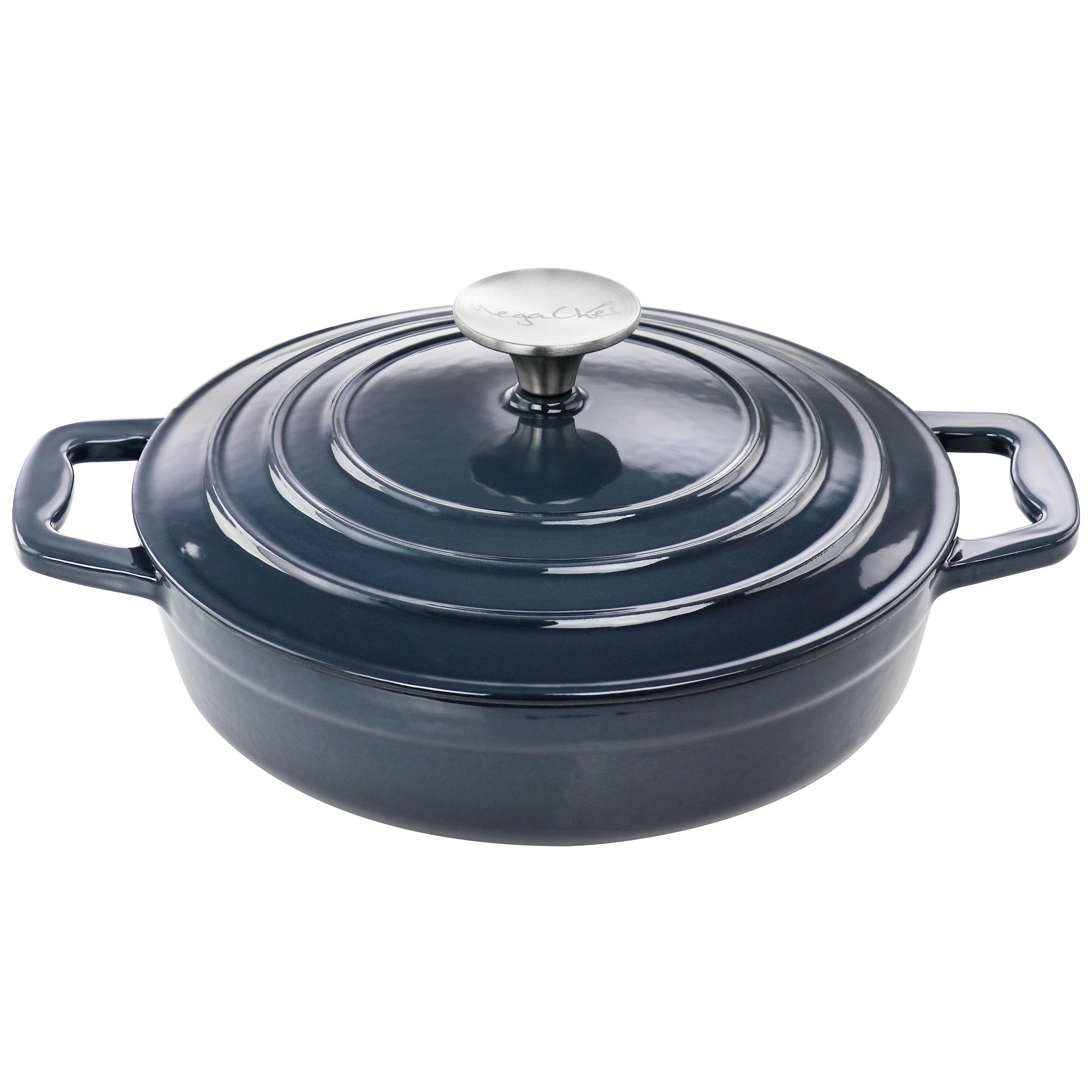 Braisière ronde en fonte émaillée de 2 litres