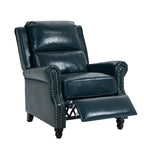 Ensemble de 2 fauteuils inclinables rembourrés à tête de clou