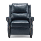 Ensemble de 2 fauteuils inclinables rembourrés à tête de clou