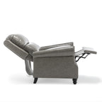 Ensemble de 2 fauteuils inclinables rembourrés à tête de clou