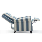 Ensemble de 2 fauteuils inclinables rembourrés à tête de clou
