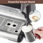 Cafetière expresso automatique 20 bars avec mousseur à lait pour barista à domicile