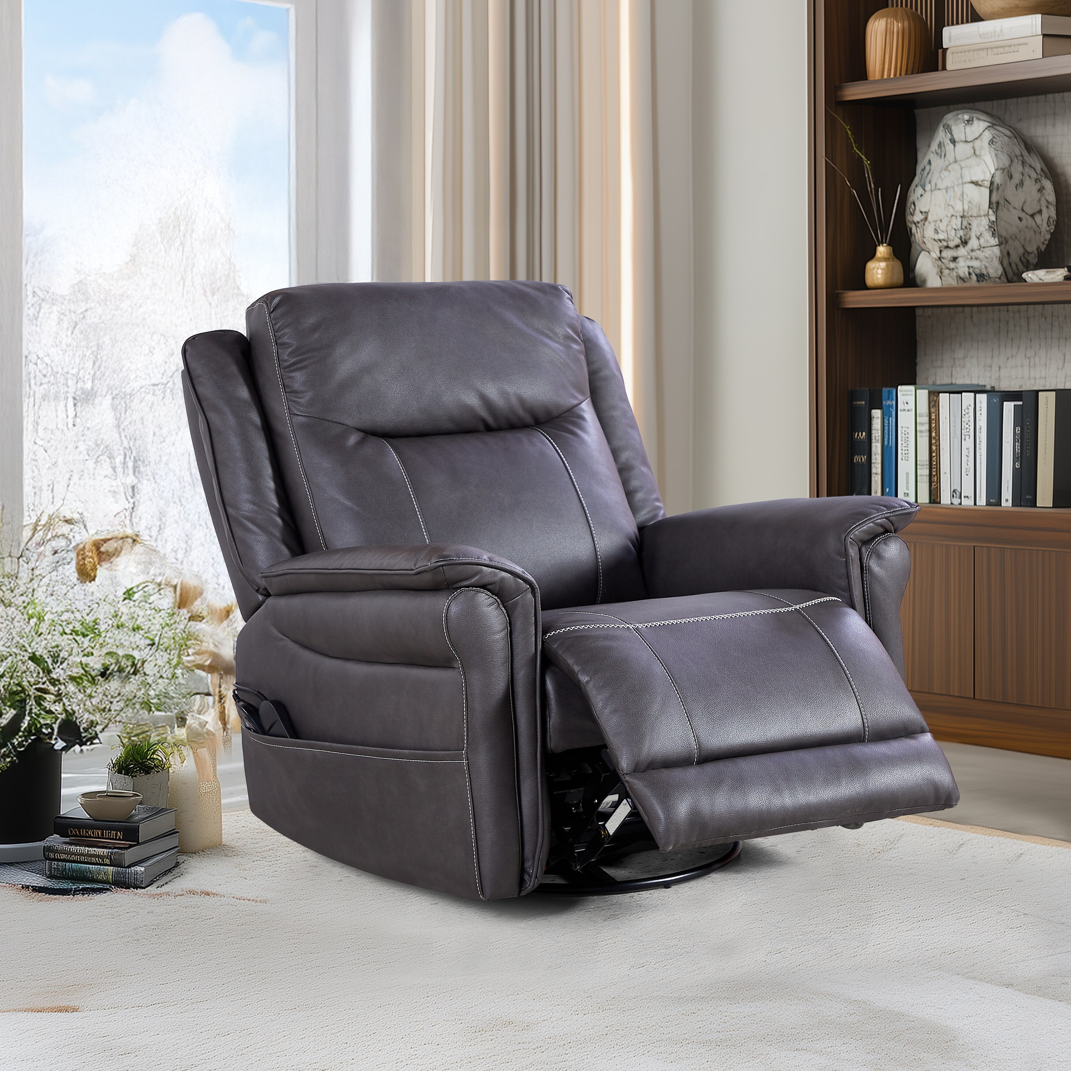 Fauteuil inclinable pivotant à 240 degrés pour canapé simple