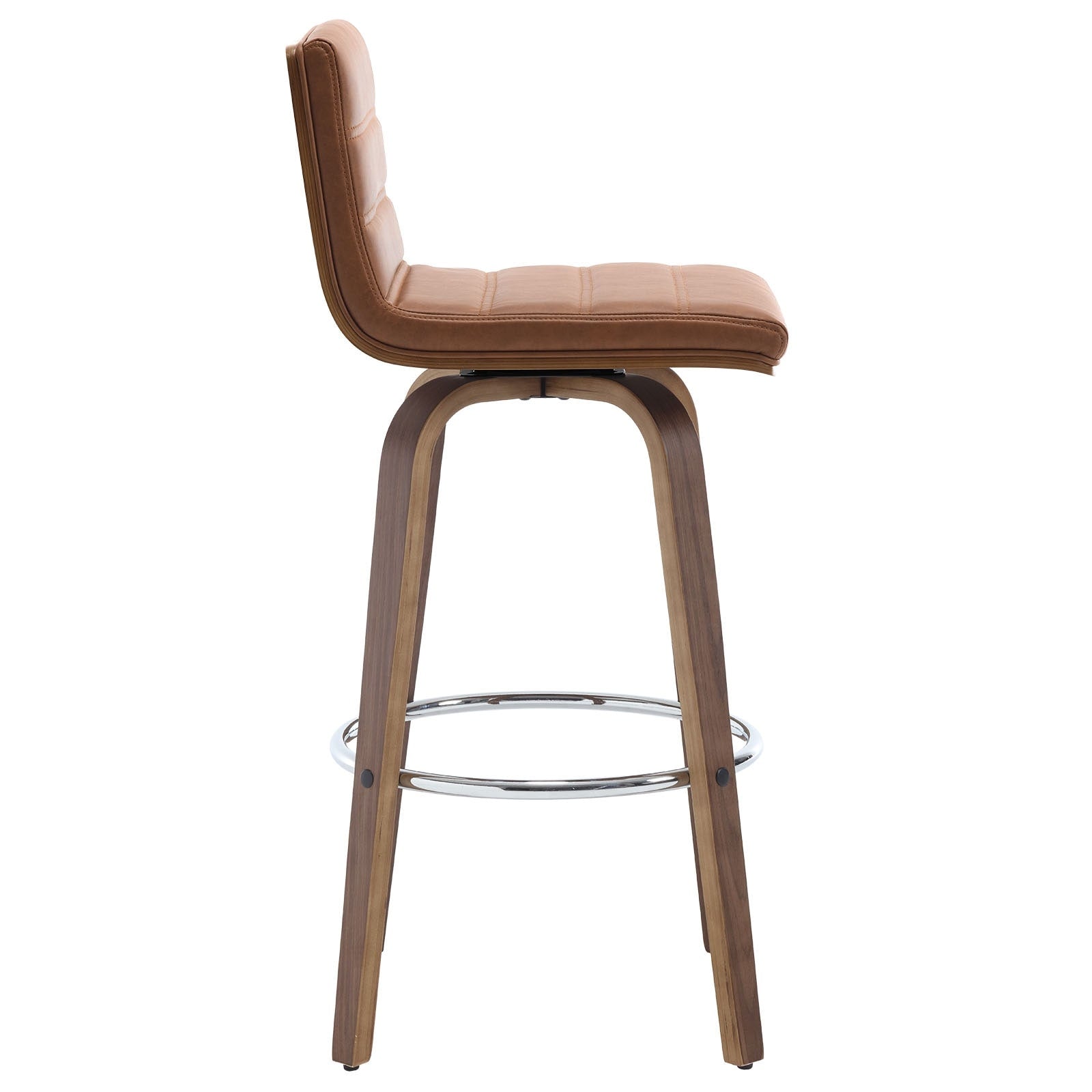 Tabourets de bar/comptoir pivotants en similicuir 26/29, lot de 2/3
