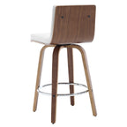 Tabourets de bar/comptoir pivotants en similicuir 26/29, lot de 2/3