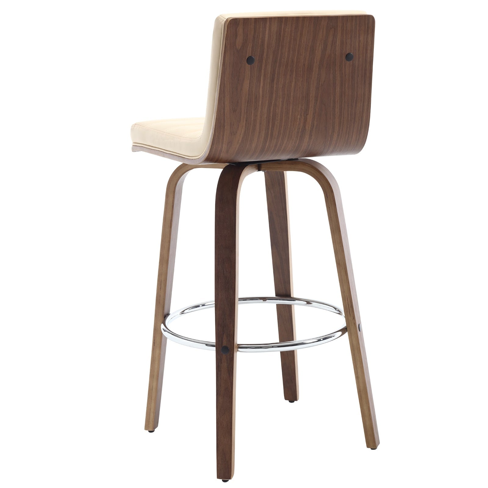 Tabourets de bar/comptoir pivotants en similicuir 26/29, lot de 2/3