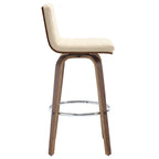 Tabourets de bar/comptoir pivotants en similicuir 26/29, lot de 2/3
