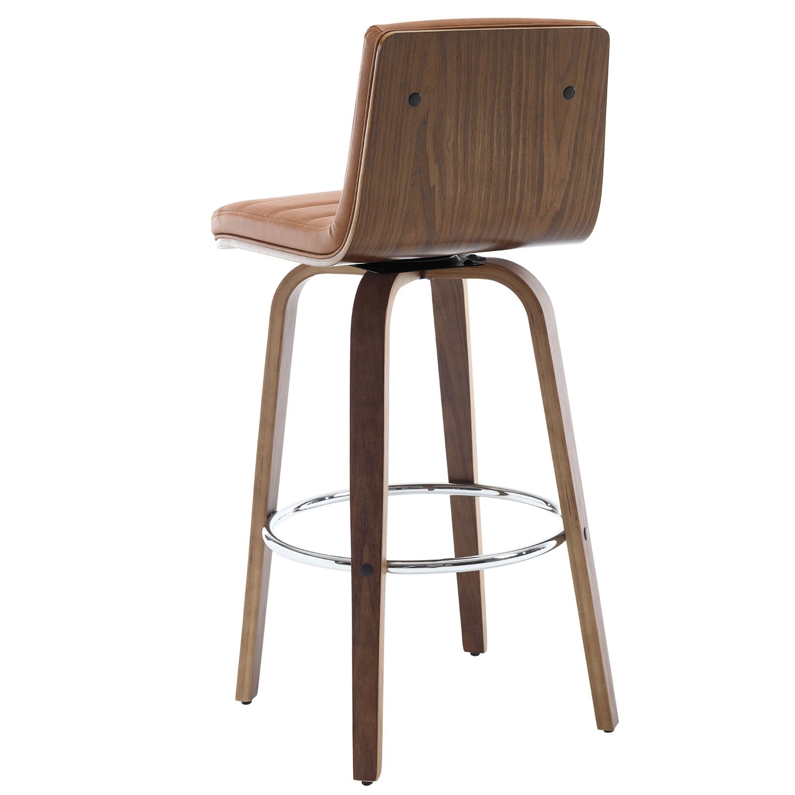 Tabourets de bar/comptoir pivotants en similicuir 26/29, lot de 2/3